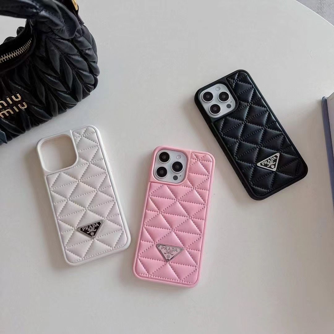 Prada Fashion Cell Phone Case For 12-16 Pro Max Plus