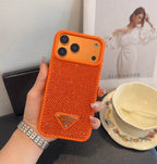 Rhinestone Prada Phone Case Iphone 13-17 / Pro / Pro Max