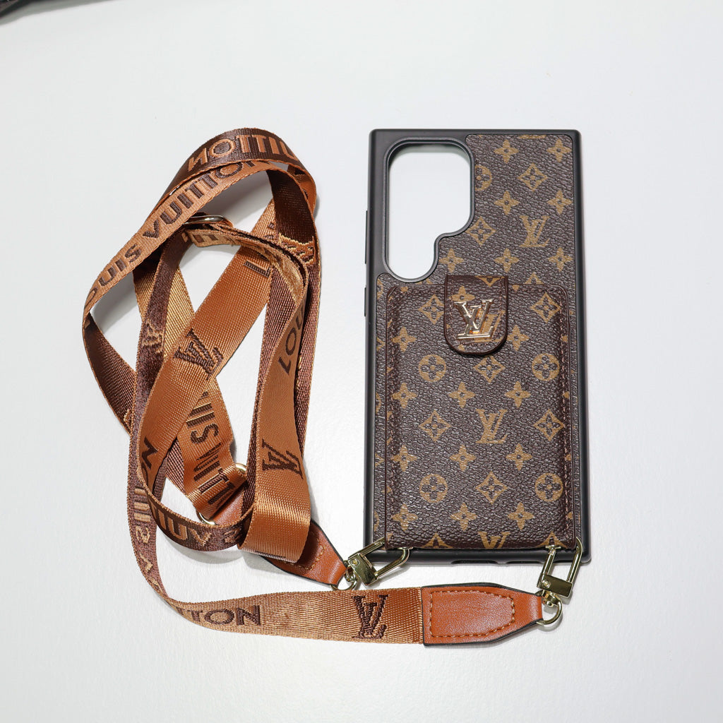 Samsung Galaxy Lv Crossbody Phone Case For S22 23 24 25 26 Plus Ultra Series
