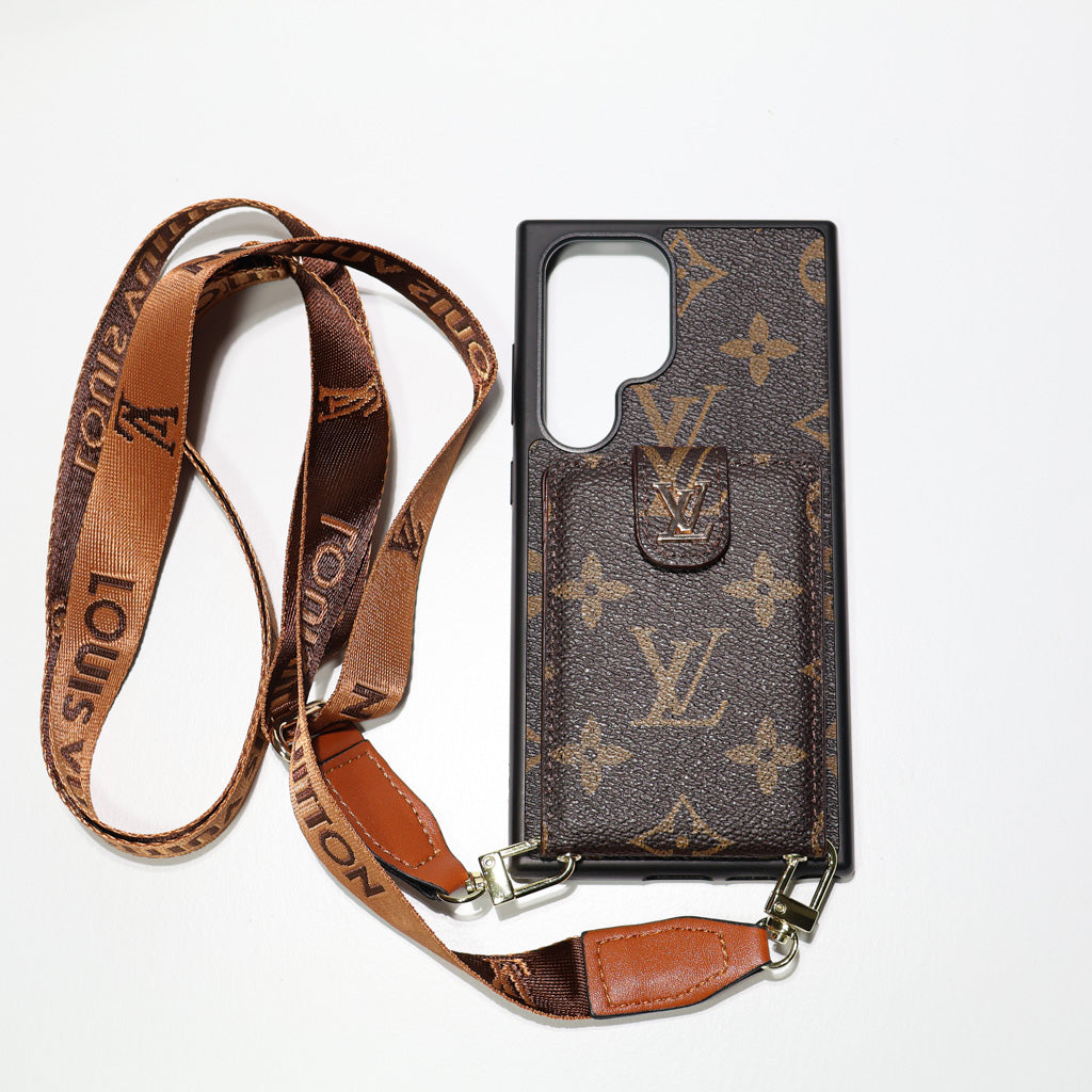 Samsung Galaxy Lv Crossbody Phone Case For S22 23 24 25 26 Plus Ultra Series