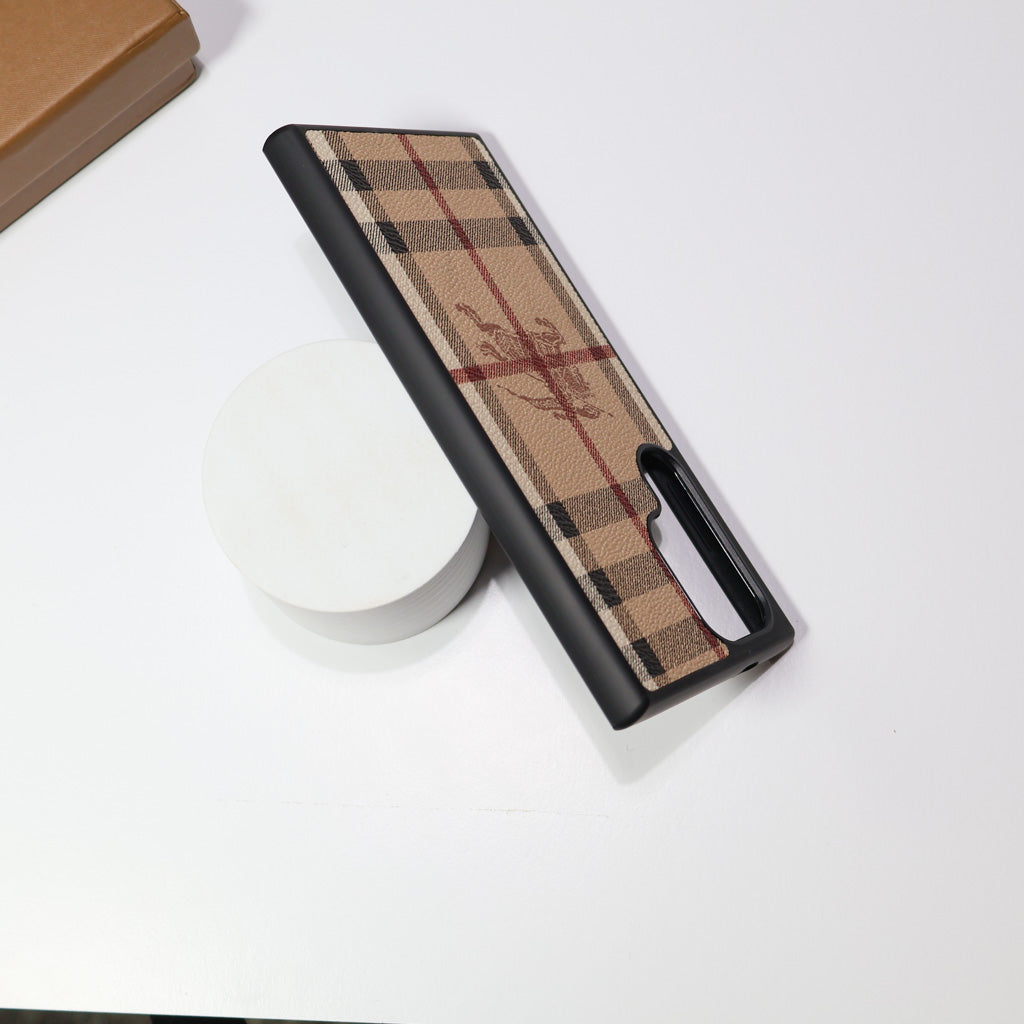 Burberry Phone Case Samsung Galaxy S22 23 24 25 26 Plus Ultra