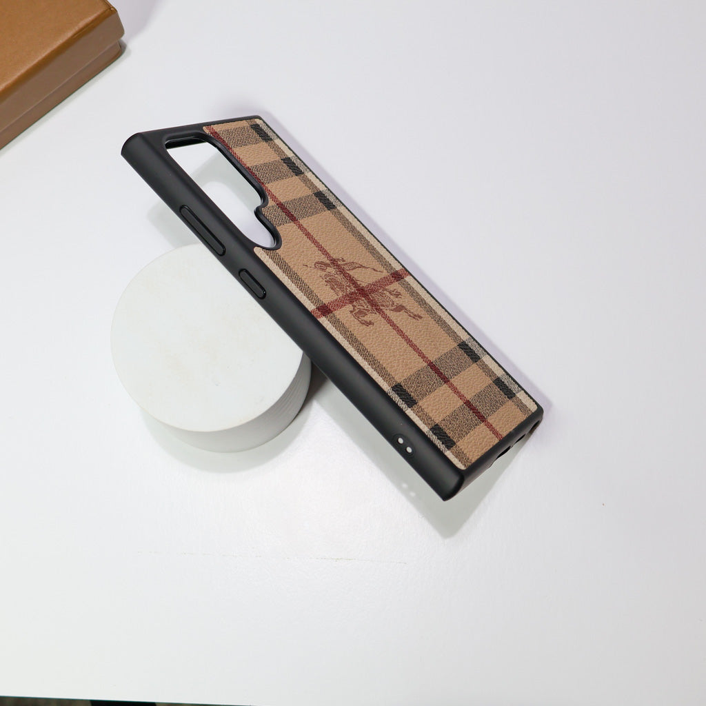 Burberry Phone Case Samsung Galaxy S22 23 24 25 26 Plus Ultra