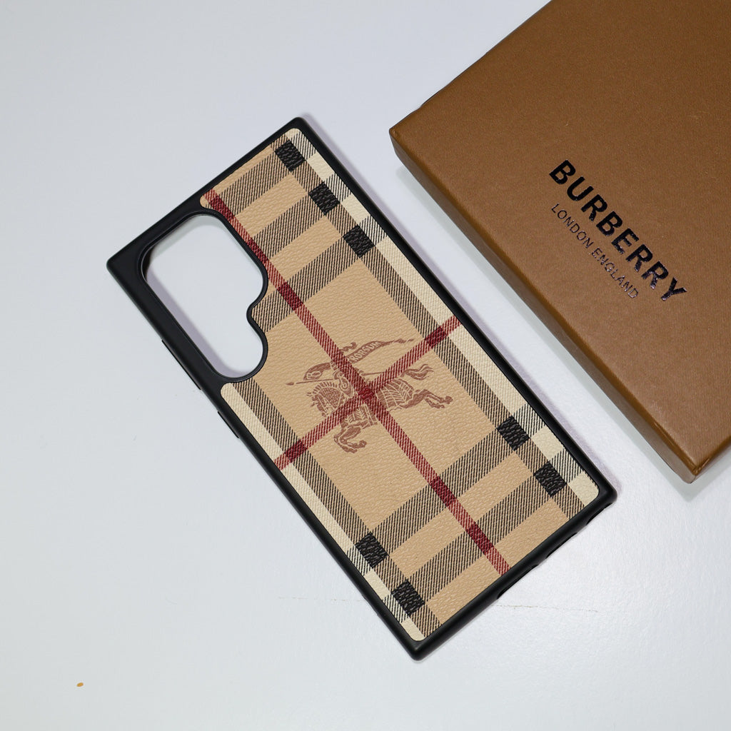 Burberry Phone Case Samsung Galaxy S22 23 24 25 26 Plus Ultra