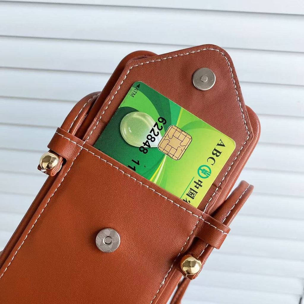 Tb Crossbody Phone Case Card Holder For Iphone Series