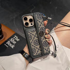 Tory Burch Iphone Wallet Case For 12-17 Pro Max Plus Air