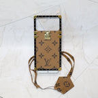 Trunk Style Lv Phone Case For 12-17 / Pro / Pro Max / Plus / Air