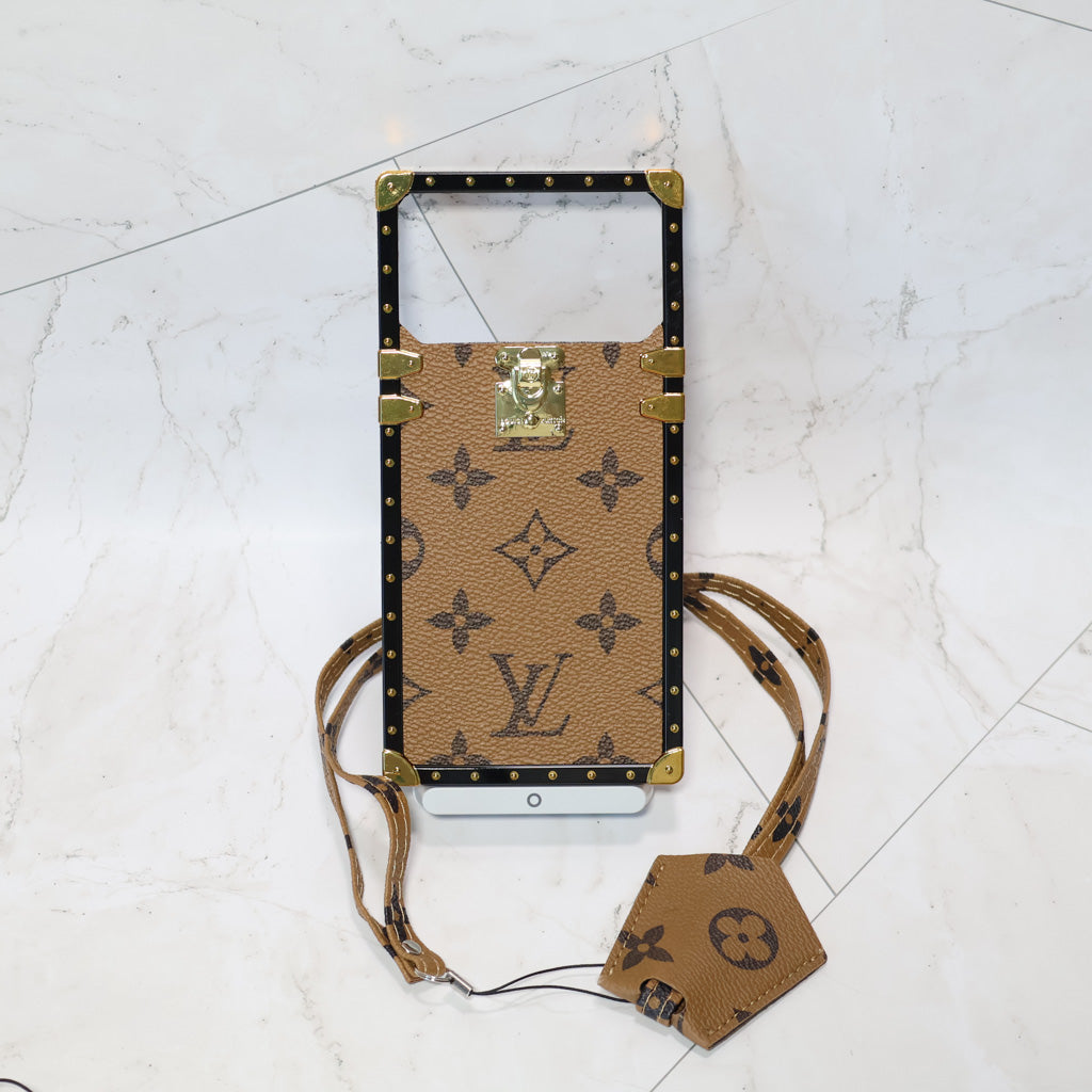 Trunk Style Lv Phone Case For 12-17 / Pro / Pro Max / Plus / Air