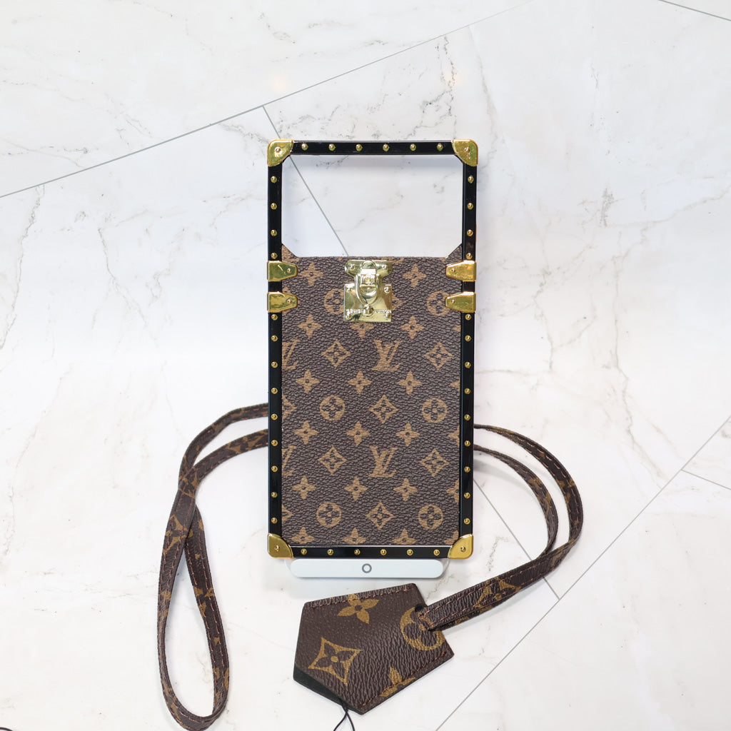 Trunk Style Lv Phone Case For 12-17 / Pro / Pro Max / Plus / Air
