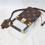 Trunk Style Lv Phone Case For 12-17 / Pro / Pro Max / Plus / Air