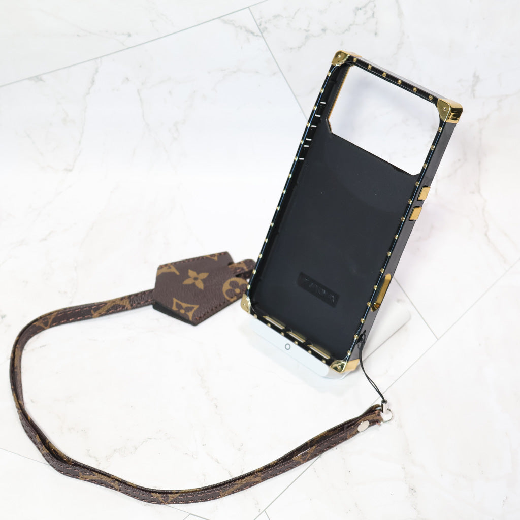 Trunk Style Lv Phone Case For 12-17 / Pro / Pro Max / Plus / Air