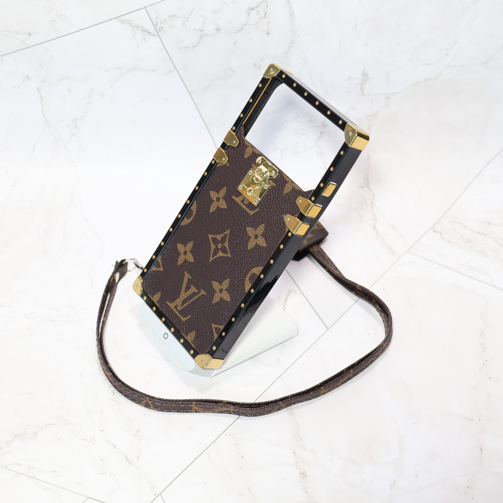 Trunk Style Lv Phone Case For 12-17 / Pro / Pro Max / Plus / Air