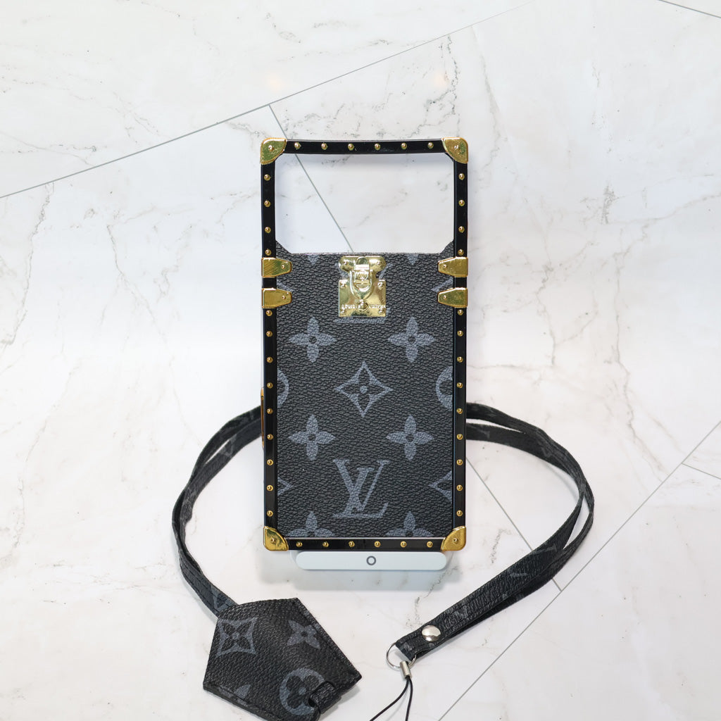 Trunk Style Lv Phone Case For 12-17 / Pro / Pro Max / Plus / Air