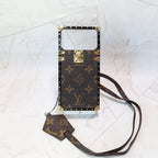 Trunk Style Lv Phone Case For 12-17 / Pro / Pro Max / Plus / Air