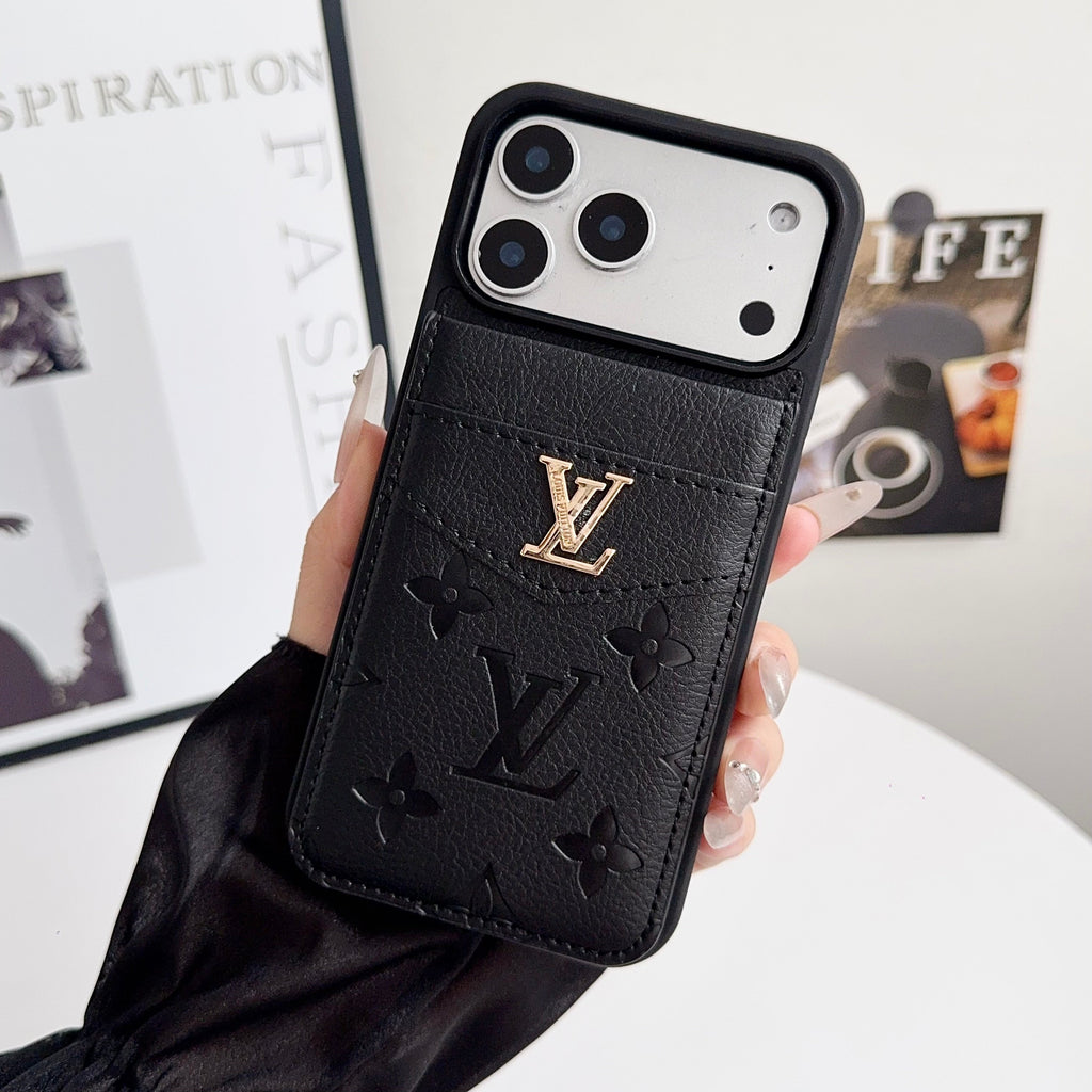 Louis V Card Holder Iphone 17 Series Case