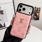 Louis V Card Holder Iphone 17 Series Case