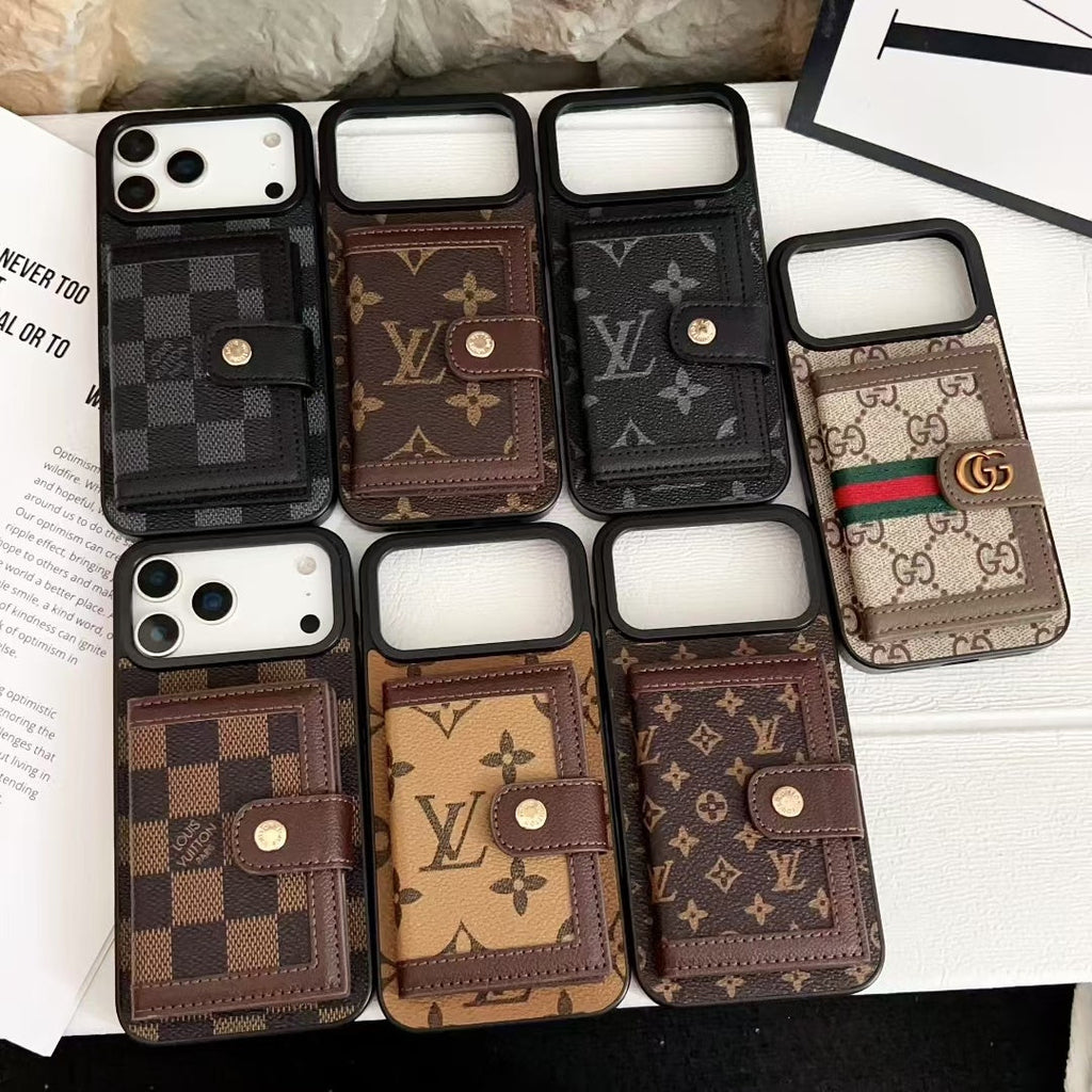 Lv Wallet Phone Case For Iphone 17 / Pro / Pro Max / Air
