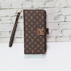 Zippered Lv Wallet Phone Case For Iphone 17 Series
