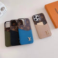 Iphone 14 Pro Max Louis Vuitton Case Card Holder For Iphone 12 13 14 15 16 Pro Max Plus