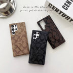 Coach Phone Case For Samsung Galaxy S21 22 23 24 25 Plus Ultra Card Slot