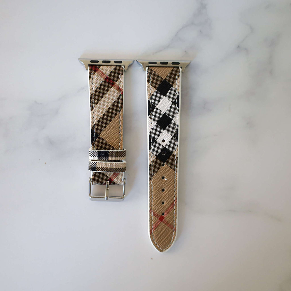 Designer Apple Watch Band Fashion Leather Style