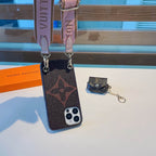 Lv Design Crossbody Phone Case For Iphone 11 12 13 Pro Max