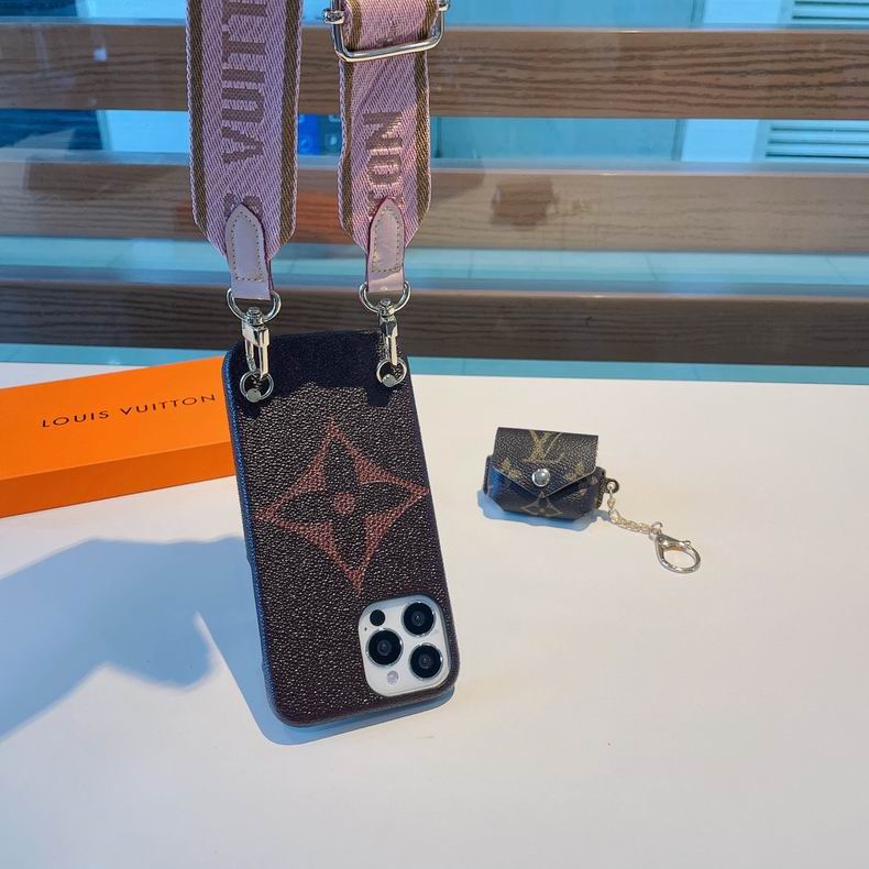 Lv Design Crossbody Phone Case For Iphone 11 12 13 Pro Max