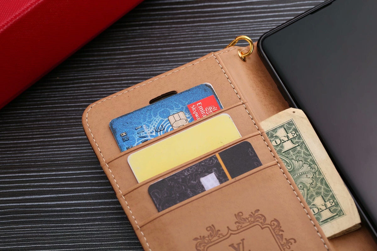 Burberry Wallet Phone Case For Samsung Galaxy S22 23 24 25 Plus Ultra