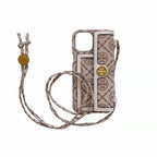 Tory Burch Cell Phone Case Leather Case For Iphone12 13 14 15 16 Pro Max