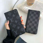 Folio Iphone Wallet Case 11 12 13 14 15 16 Pro Max Plus Accent Color Edge
