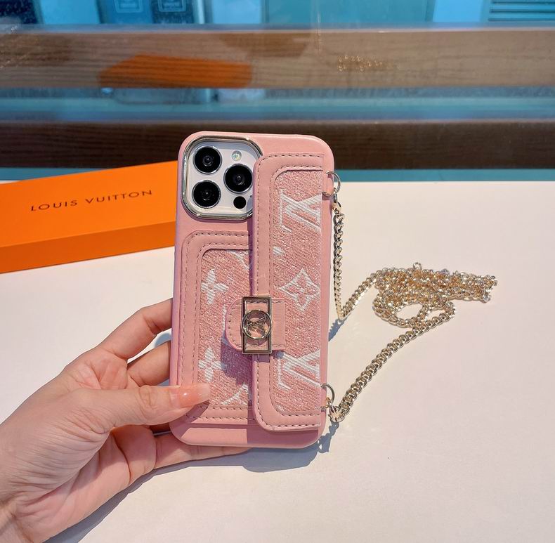 Pink Soft Canvas Crossbody Case Iphone 11 12 13 Pro Max
