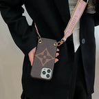 Lv Design Crossbody Phone Case For Iphone 11 12 13 Pro Max
