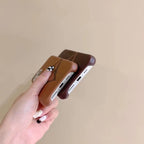 Brown Single Monogram Phone Case For Iphone 11 12 13 Pro Max