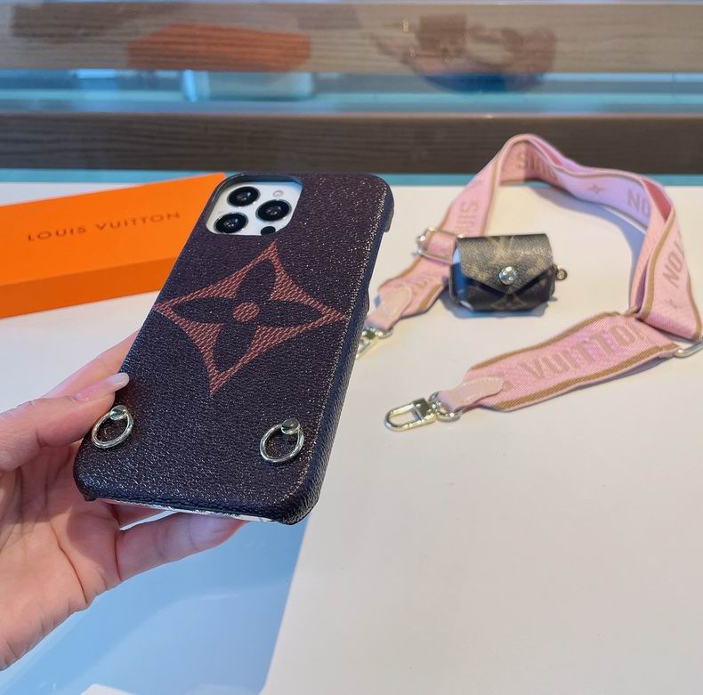 Lv Design Crossbody Phone Case For Iphone 11 12 13 Pro Max