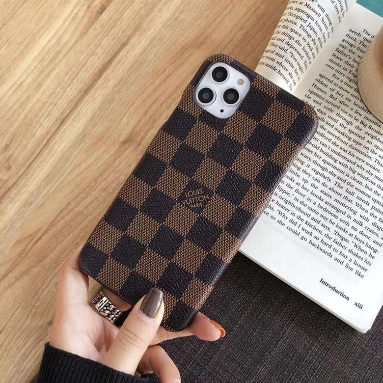 Classic Style Leather Back Cover Case Iphone X Xs Xsmax 11 12 13 14 15 16 Pro Max Plus