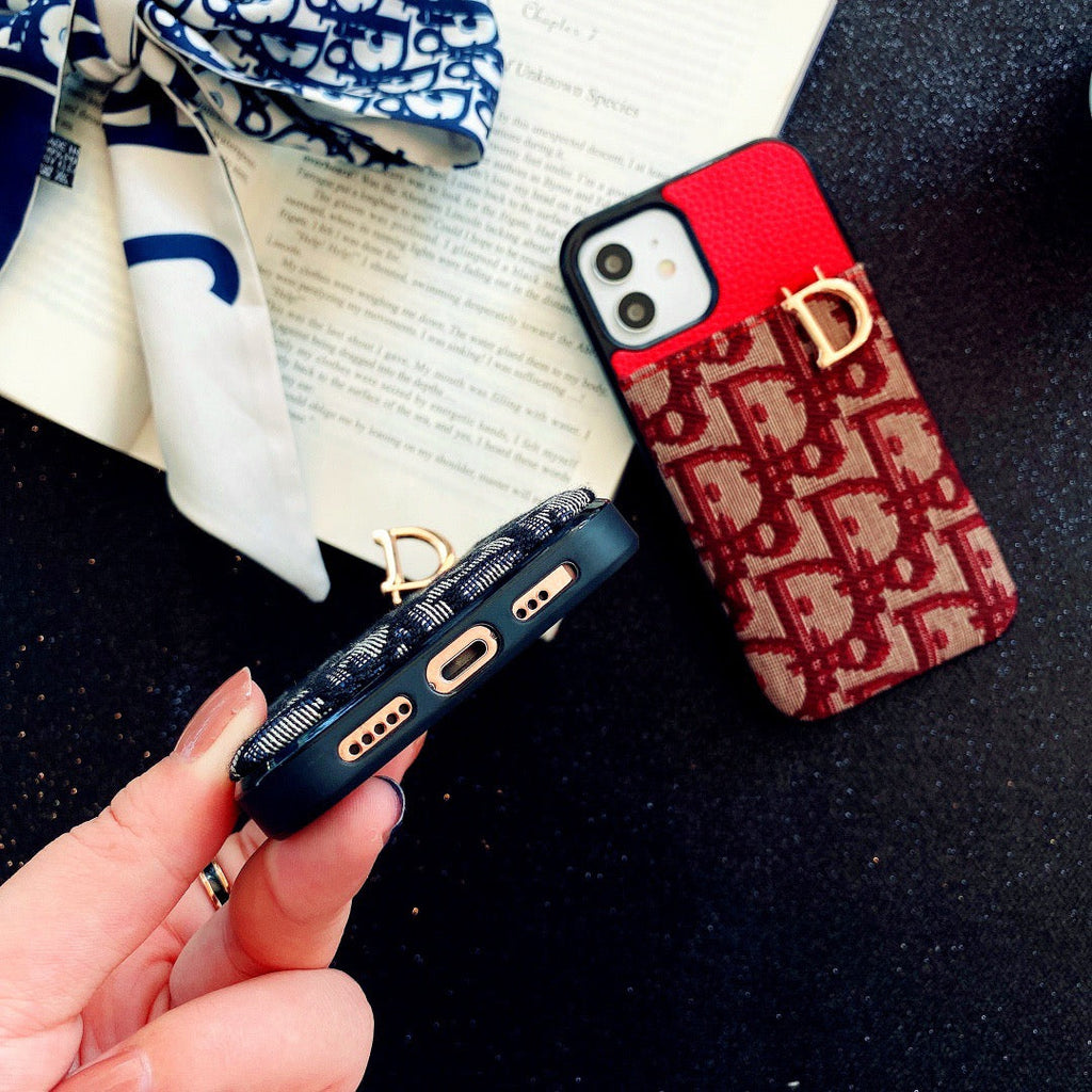 Dr Phone Case Sliding Card Holder For Iphone 11 12 13 14 Pro Max