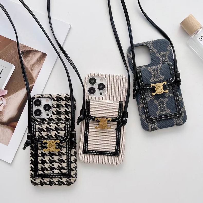 Celine Iphone Case Crossbody Cover Iphone 11 12 13 Pro Max