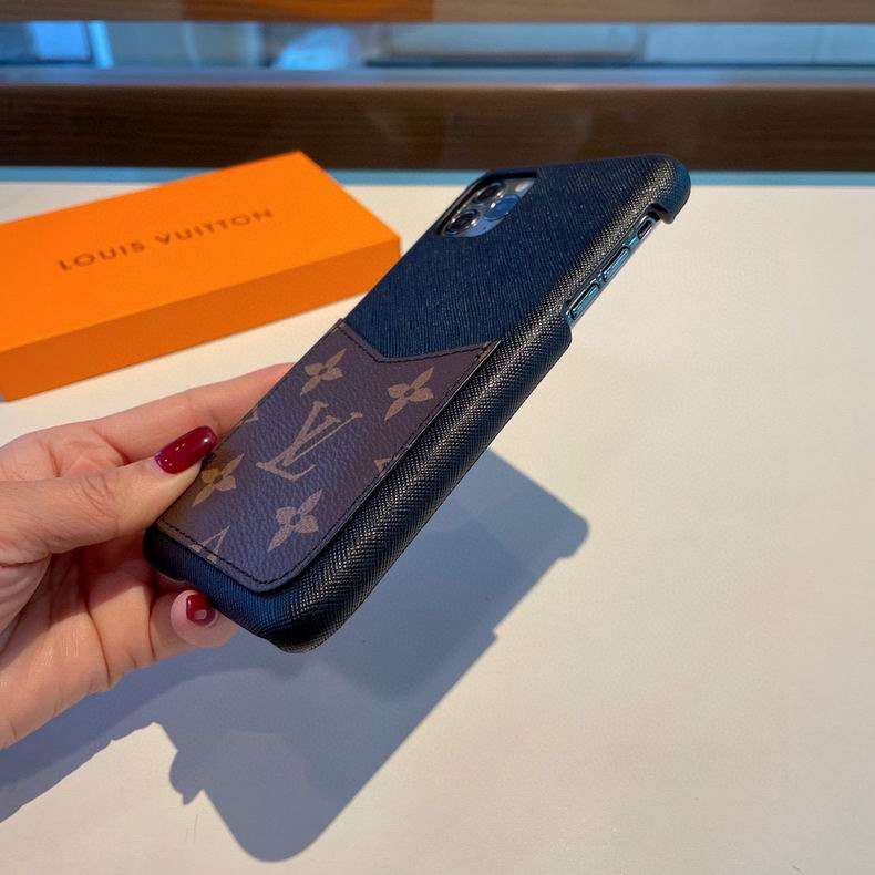 Designer Phone Case With Card Holder 11 12 13 14 15 16 Pro Max Plus Series