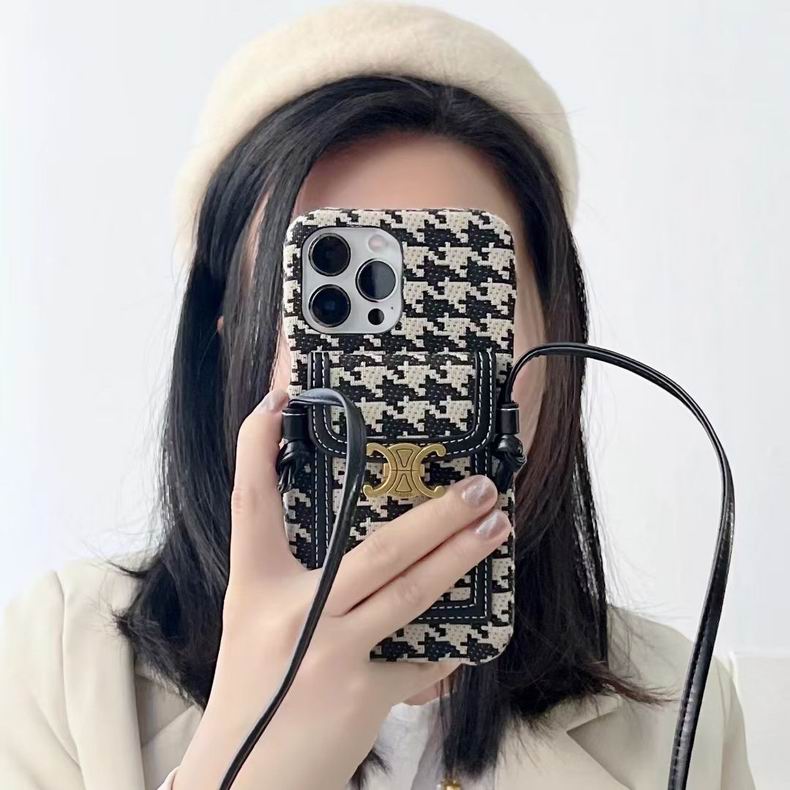 Celine Iphone Case Crossbody Cover Iphone 11 12 13 Pro Max