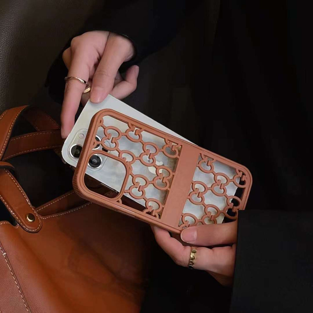 Hollow Gg Case Iphone 14 13 12 11 Pro Max Case