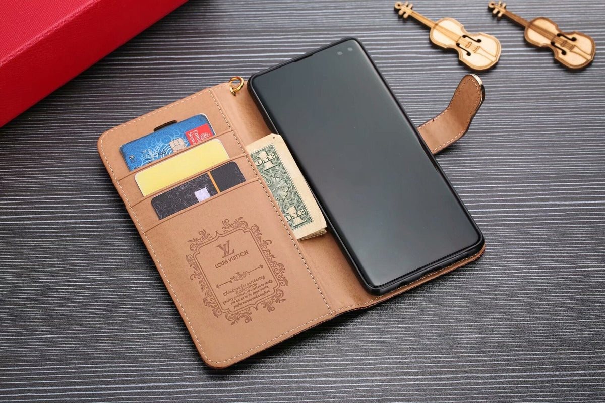 Samsung Galaxy Louis Vuitton Wallet Case For S22 23 24 25 Plus Ultra Series
