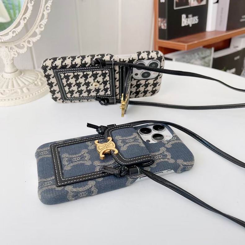 Celine Iphone Case Crossbody Cover Iphone 11 12 13 Pro Max