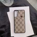 Fashion Leather Samsung Designer Phone Case For S 20 21 22 Plus Ultra