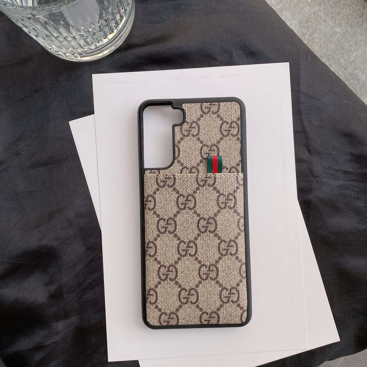 Fashion Leather Samsung Designer Phone Case For S 20 21 22 Plus Ultra