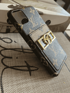 Monogram Leather Phone Case For Iphone 11 12 13 Pro Max