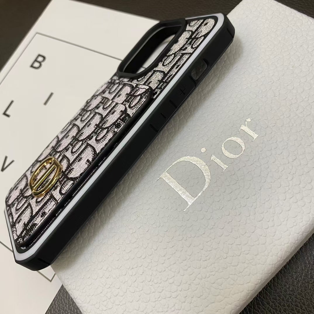 Classic Dior Iphone Case 16 Pro Max Pus 15 14 13 12 11