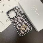 Classic Dior Iphone Case 16 Pro Max Pus 15 14 13 12 11