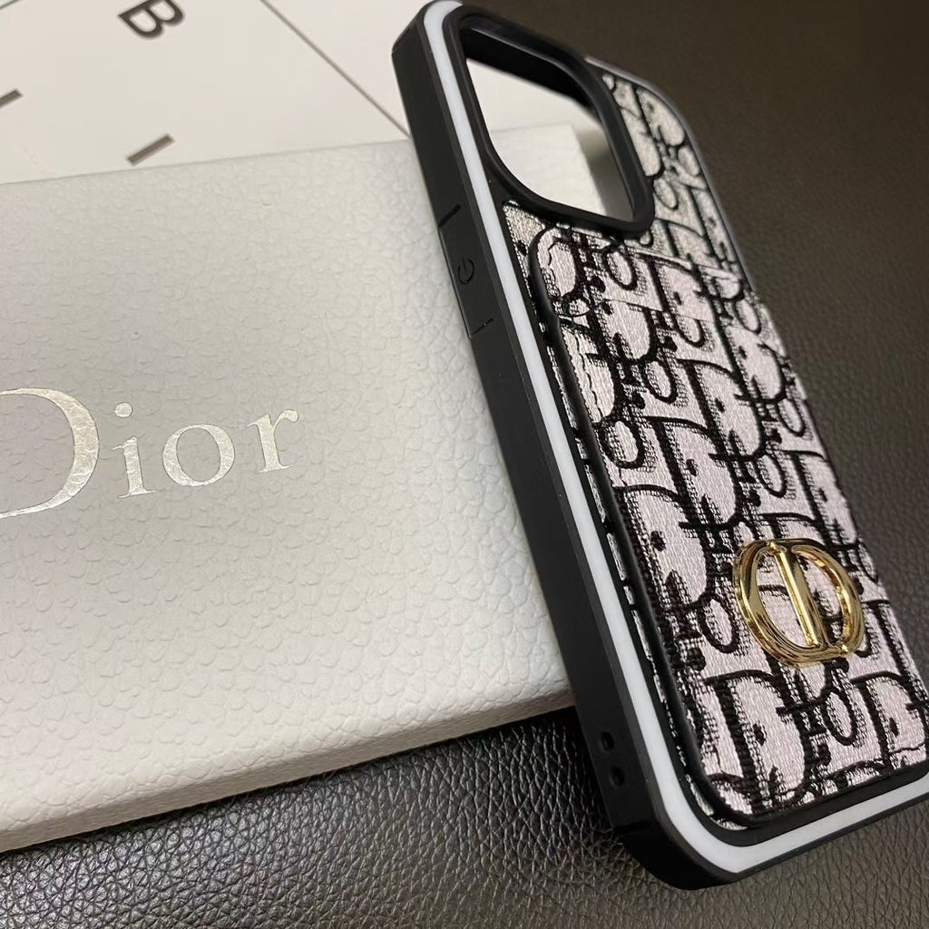 Classic Dior Iphone Case 16 Pro Max Pus 15 14 13 12 11