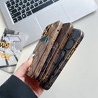 Luxury Coach Phone Case Card Slot For Iphone 11 12 13 14 15 16 Pro Max Plus