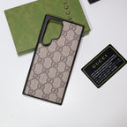 Gucci Samsung Galaxy Phone Case Card Slot For S22 23 24 25 26 Ultra Plus Series