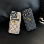 Gucci Card Holder Case Iphone 16 / 16 Pro / 16 Pro Max / 16 Plus